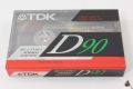 Аудио кассета TDK D90. Запечатана