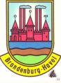 Переводная картинка DDR герб города Brandenburg Havel